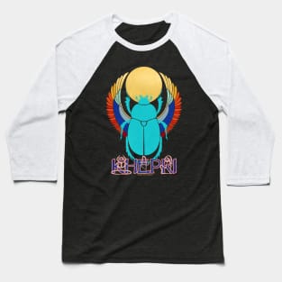 Khepri - Egyptian Sun God Baseball T-Shirt